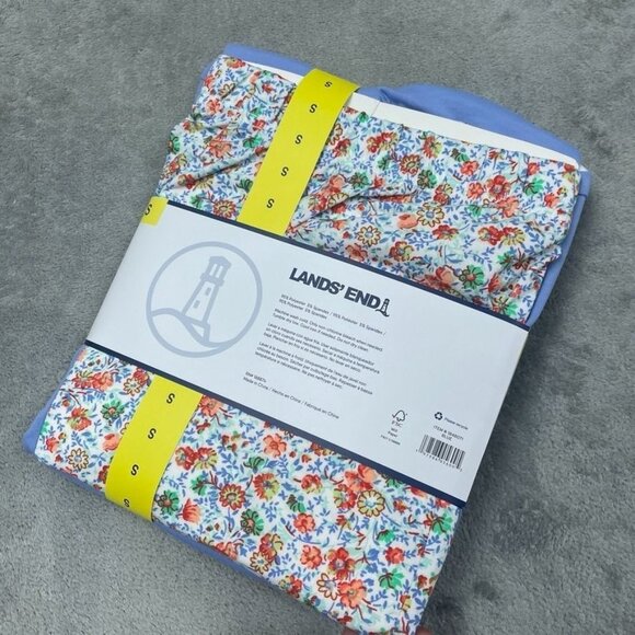 Lands End Womens Knit Short Pajama Set 2-Piece Size Small d0778 - Picture 6 of 7